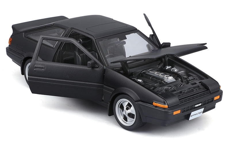 Toyota Sprinter Trueno AE86 1983, black