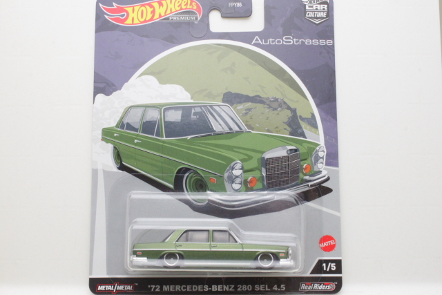 Mercedes 280 SEL 4.5 1972, green