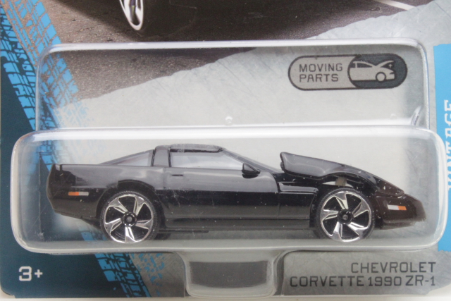 Chevrolet Corvette ZR-1 1990, musta