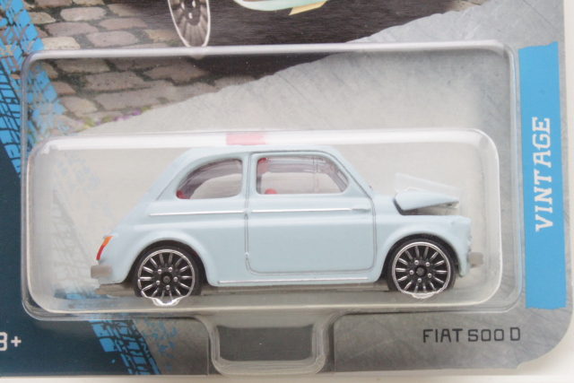 Fiat 500D, vaaleansininen
