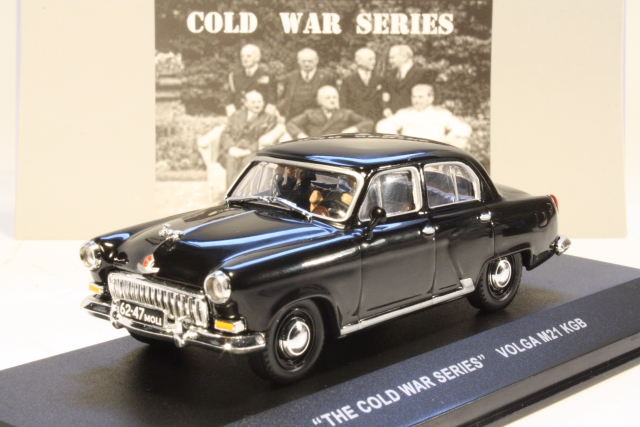 Volga GAZ M21 1959 "KGB", musta