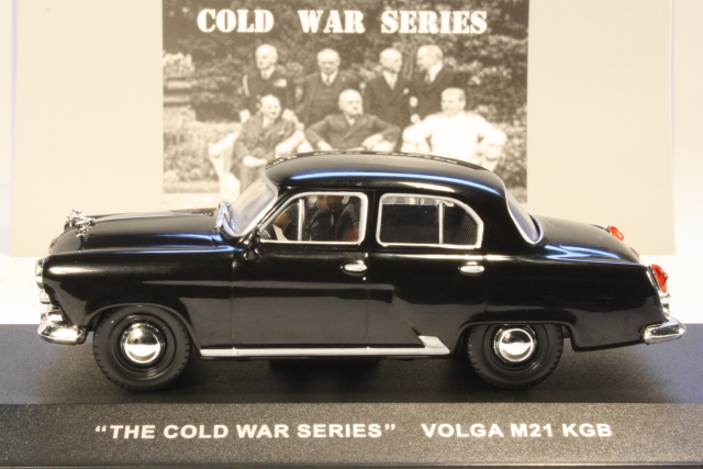 Volga GAZ M21 1959 "KGB", musta