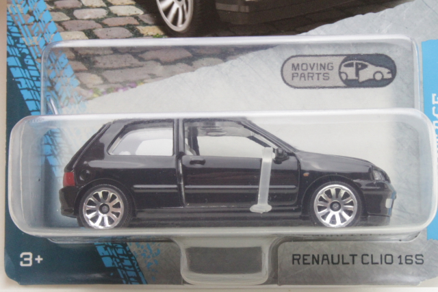 Renault Clio 16S, musta