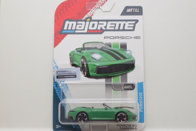Porsche 911 Carrera S Cabriolet, green
