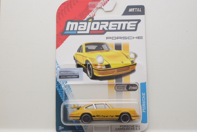 Porsche 911 Carrera RS 2.7, yellow