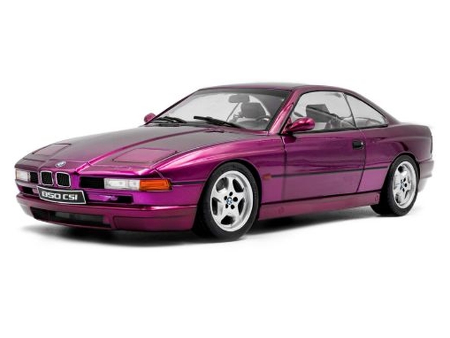 BMW 850 CSi (e31) 1990, purple
