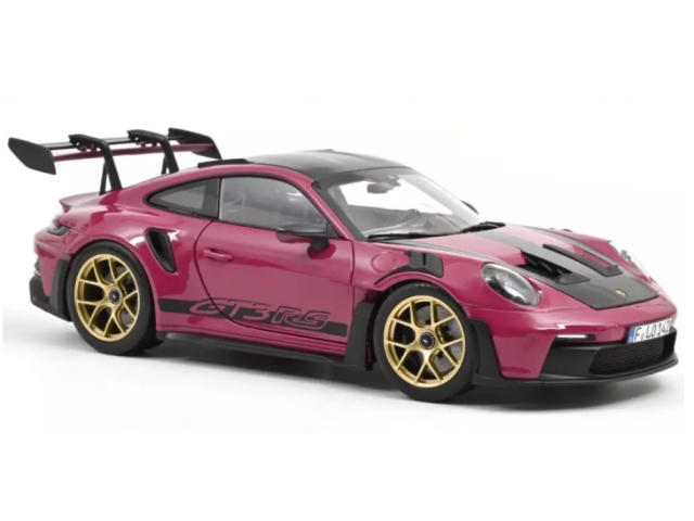 Porsche 911 GT3 RS w/Weissach Pack 2022, dark red