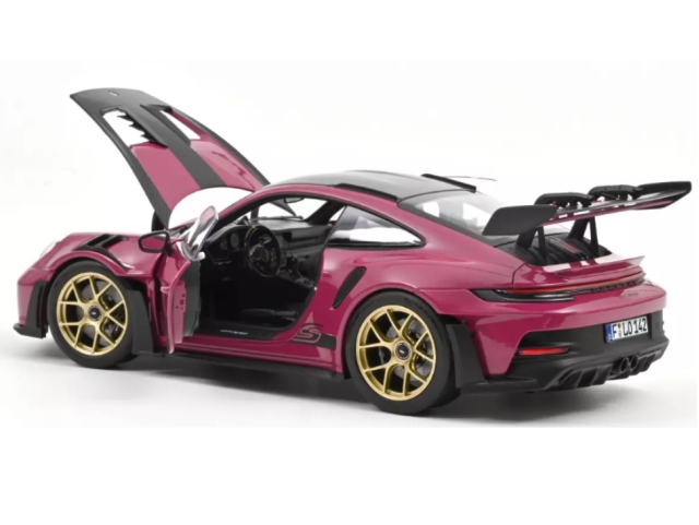 Porsche 911 GT3 RS w/Weissach Pack 2022, dark red