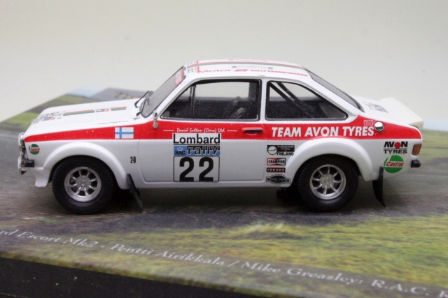 Ford Escort Mk2 RS2000, RAC 1976, P.Airikkala, no.22
