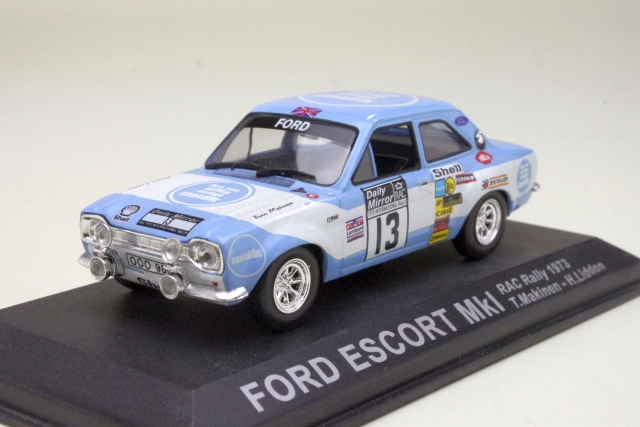 Ford Escort Mk1 RS1600, 1st. RAC 1973, T.Mäkinen, no.13