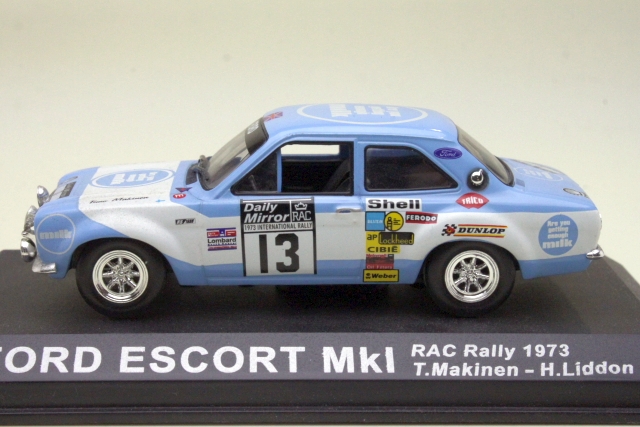 Ford Escort Mk1 RS1600, 1st. RAC 1973, T.Mäkinen, no.13