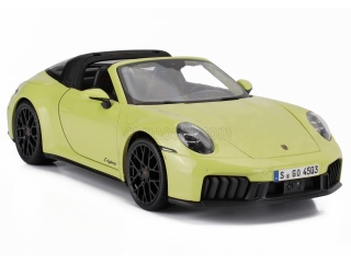 Porsche 911 (992-2) Targa 4 GTS T-Hybrid 2024, yellow