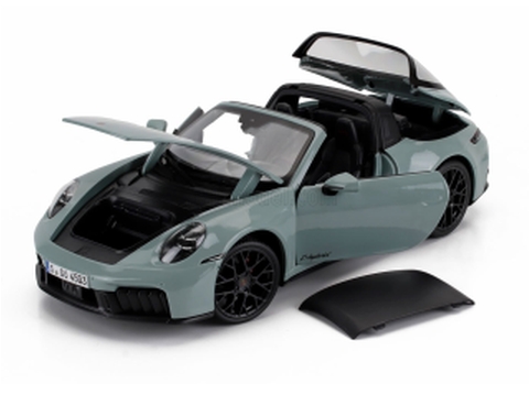 Porsche 911 (992-2) Targa 4 GTS T-Hybrid 2024, grey