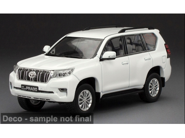 Toyota Land Cruiser Prado 2019, white