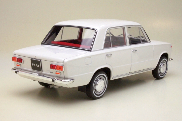 Fiat 124 1970, white