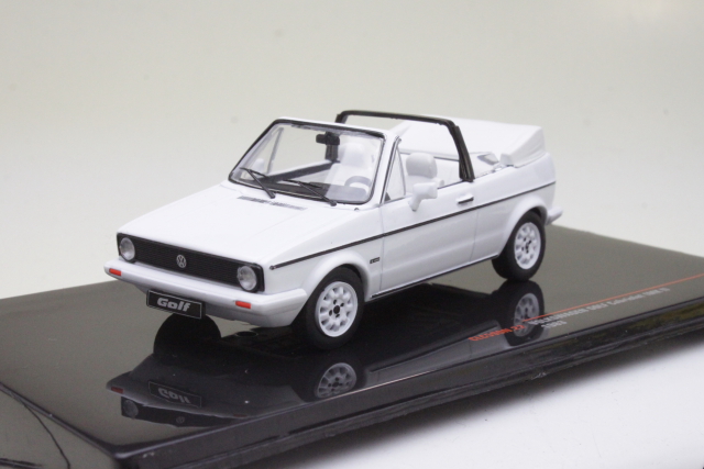 VW Golf 1 Carbriolet 1981, white