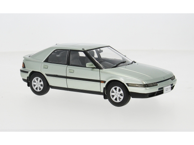 Mazda 323F 1989, light green