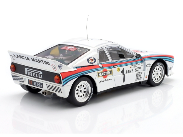 Lancia Rally 037, 1st. Monte Carlo 1983, W.Rohrl, no.1