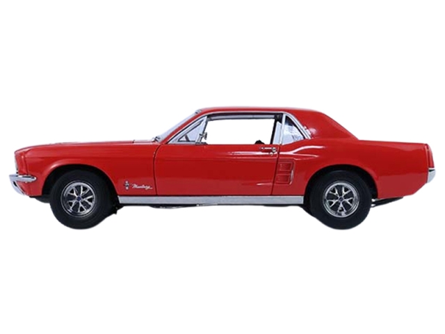 Ford Mustang Coupe 1968, punainen