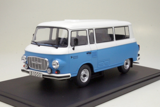 Barkas B1000 Bus 1970, blue/white