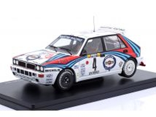 Lancia Delta HF Integrale, Monte Carlo 1992, D.Auriol, no.4