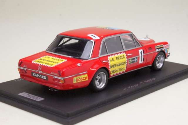 Mercedes 300SEL 6.8, 24h Nurburgring 1972, Heyer/Betzler, no.1