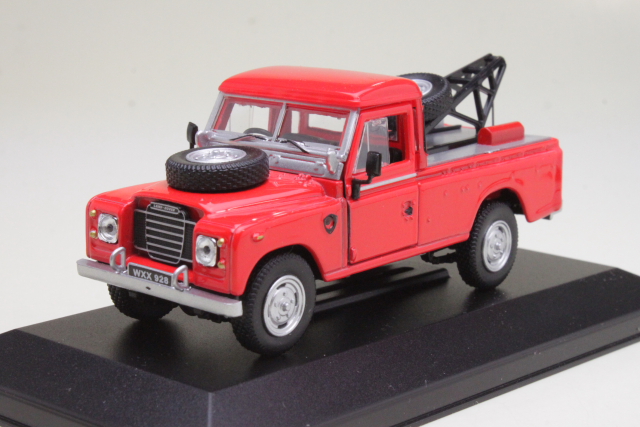 Land Rover Series 109 Pick-Up Tow Truck, red