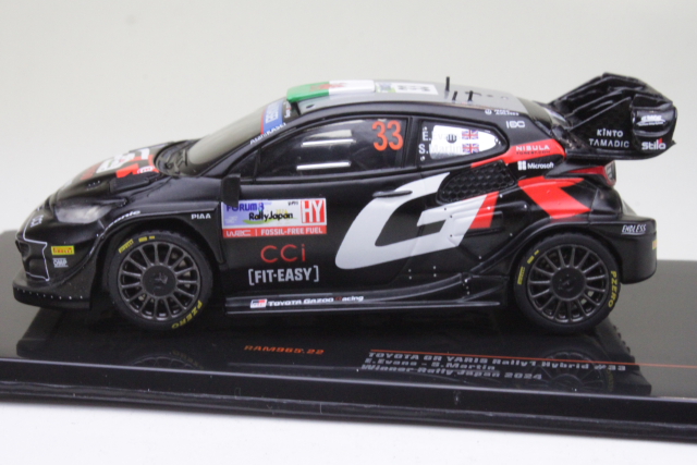 Toyota GR Yaris Rally1, Japan 2024, E.Evans, no.33