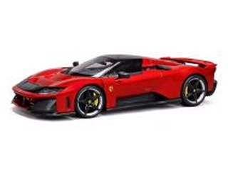 Ferrari F80 2024, red "hopeamustat vanteet"