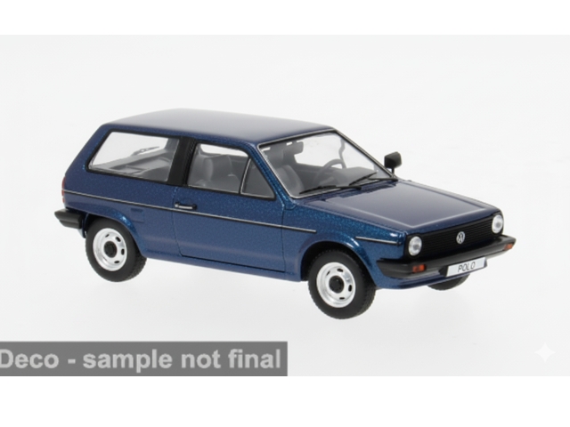 VW Polo 2 1981, sininen
