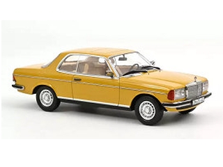Mercedes 280 CE 1980, yellow