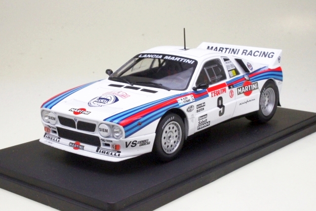 Lancia Rally 037, Tour de Corse 1983, M.Alen, no.9