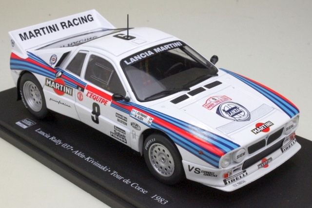 Lancia Rally 037, Tour de Corse 1983, M.Alen, no.9