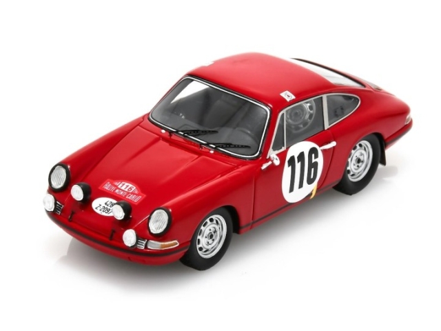Porsche 911 T/R, 2nd. Monte Carlo 1968, P.Toivonen, no.116