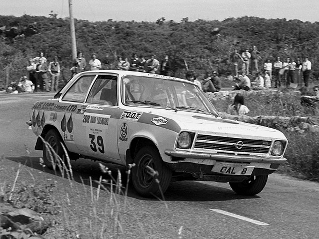 Opel Ascona A, Donegal International 1975, A.Vatanen, no.39