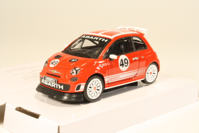 Fiat 500 Abarth Assetto Corsa 2009, red