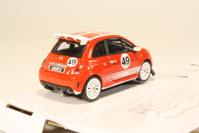 Fiat 500 Abarth Assetto Corsa 2009, red