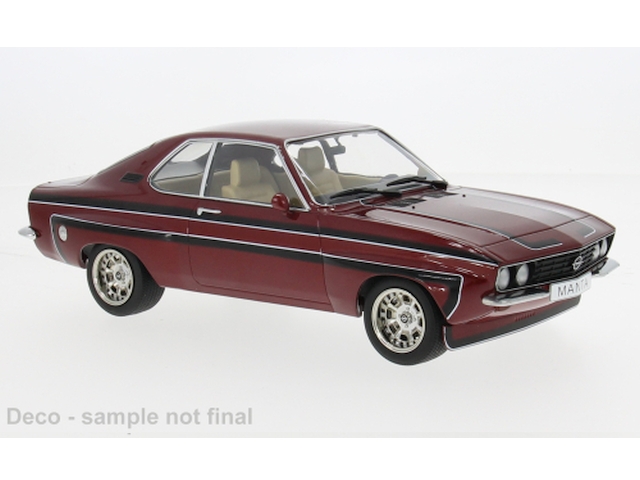 Opel Manta A Irmscher 1974, tummanpunainen