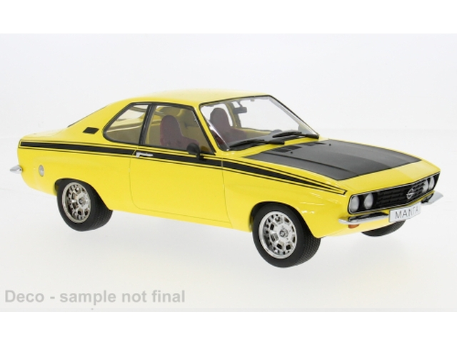Opel Manta A Irmscher 1974, keltainen/musta