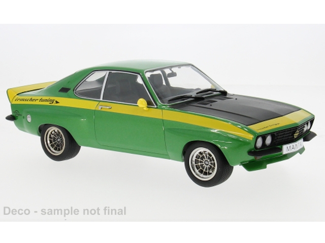 Opel Manta A Irmscher 1974, vihreä/keltainen