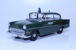Opel Rekord P1 1958 Polizei, tummanvihreä