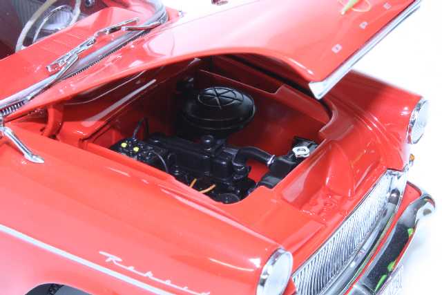 Opel Rekord P1 1958 Caravan Feuerwehr Neuenkirchen, punainen