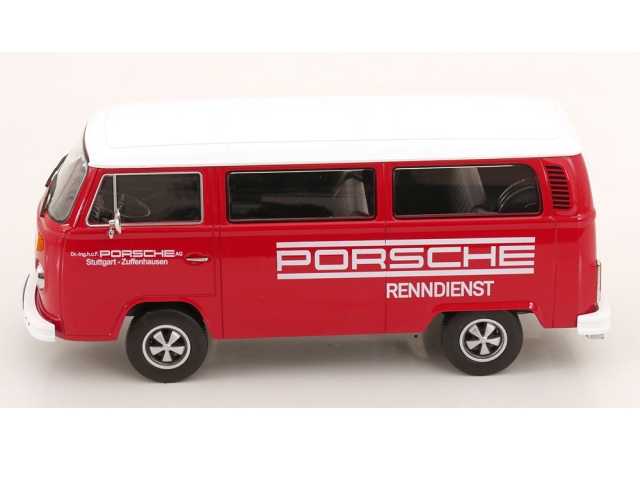 VW T2b Bus 1972 Fuchs vanteilla "Porsche Renndienst"