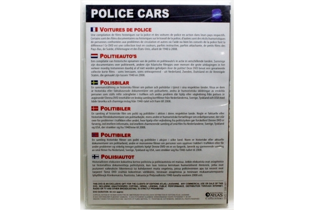 Police Cars DVD