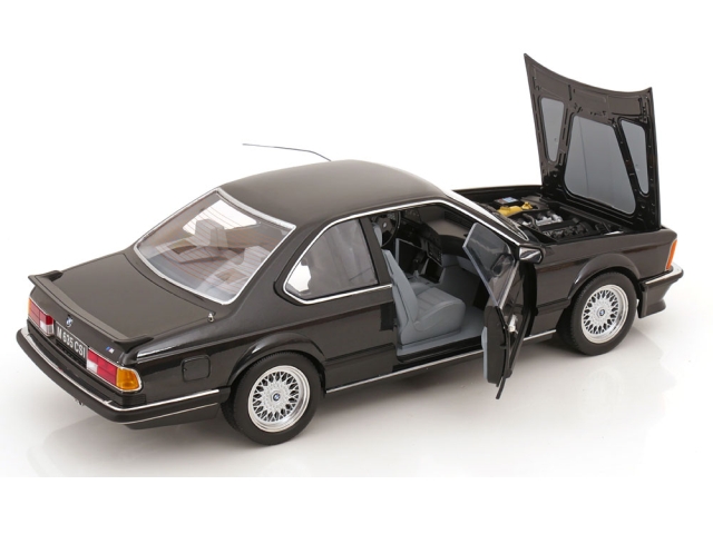 BMW M635 CSI 1987, musta