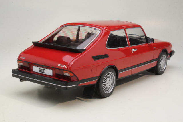 Saab 900 Turbo 1981, punainen (B-LAATU)