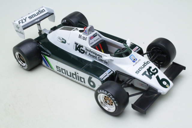 Williams FW08, World Champion 1982, K.Rosberg, no.6