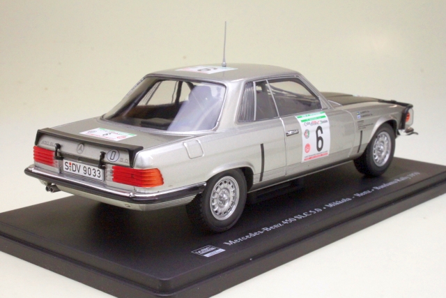 Mercedes 450 SLC 5.0, 1st. Bandama 1979, H.Mikkola, no.6