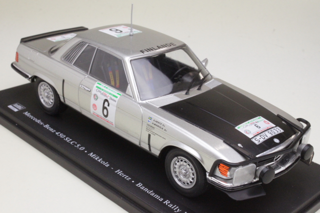 Mercedes 450 SLC 5.0, 1st. Bandama 1979, H.Mikkola, no.6