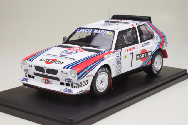 Lancia Delta S4, 1st. Monte Carlo 1986, H.Toivonen, no.7